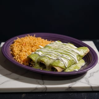 Spinach & Chicken Enchiladas